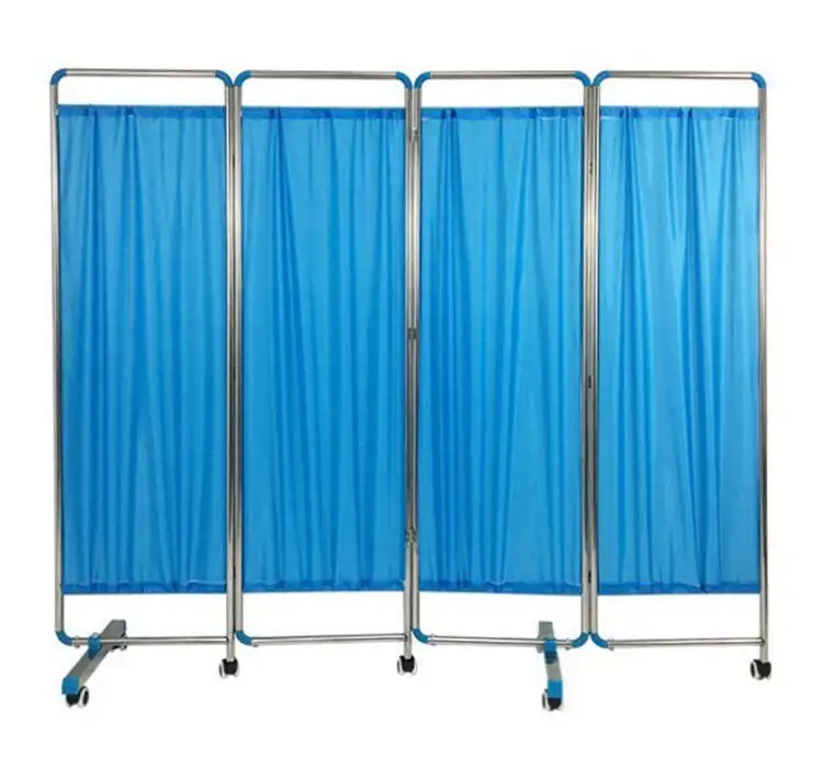 Stable Portable Stainless Steel Folded hospital bed Screen