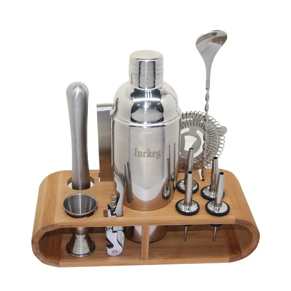 Expert Cocktail Shaker Home Bar Tool Set Stainless Steel Bar Set