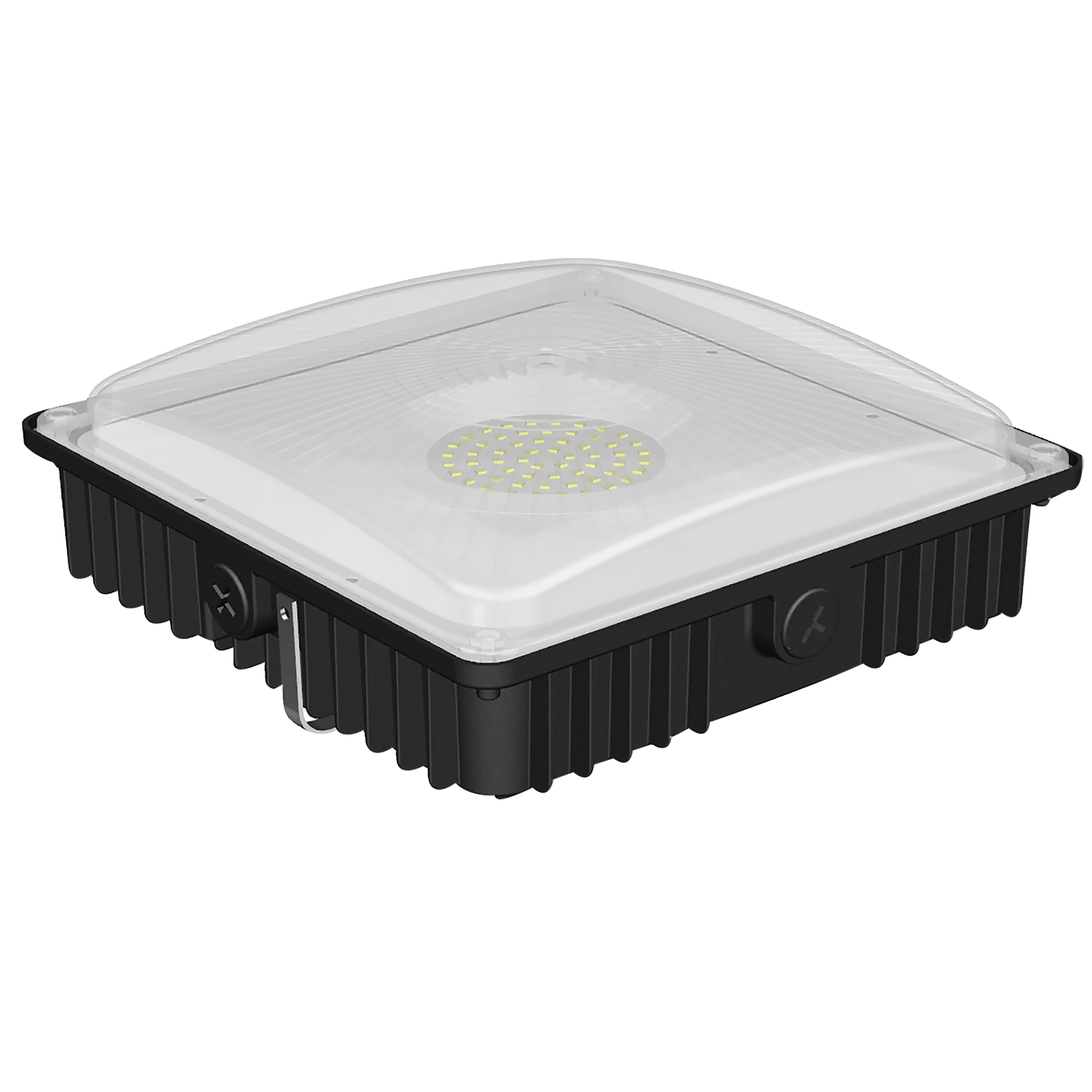 40W LED Canopy Lights Outdoor Gas Station 2700-6500k 4800lm Die Cast Aluminum IP65 Daylight Nature White Warehouse Store