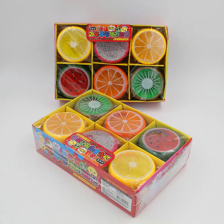 Big Crazy Fruit Diy Magic Crystal Putty Slime Toy fruit slime making set