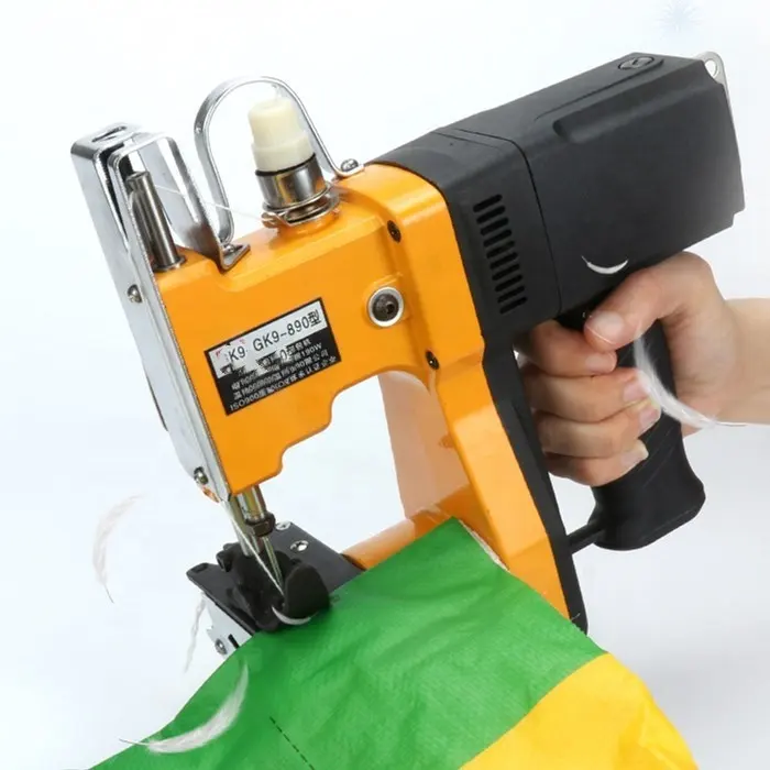 Portable Handheld Electric Bag Closer Industrial Sewing Machine With Battery