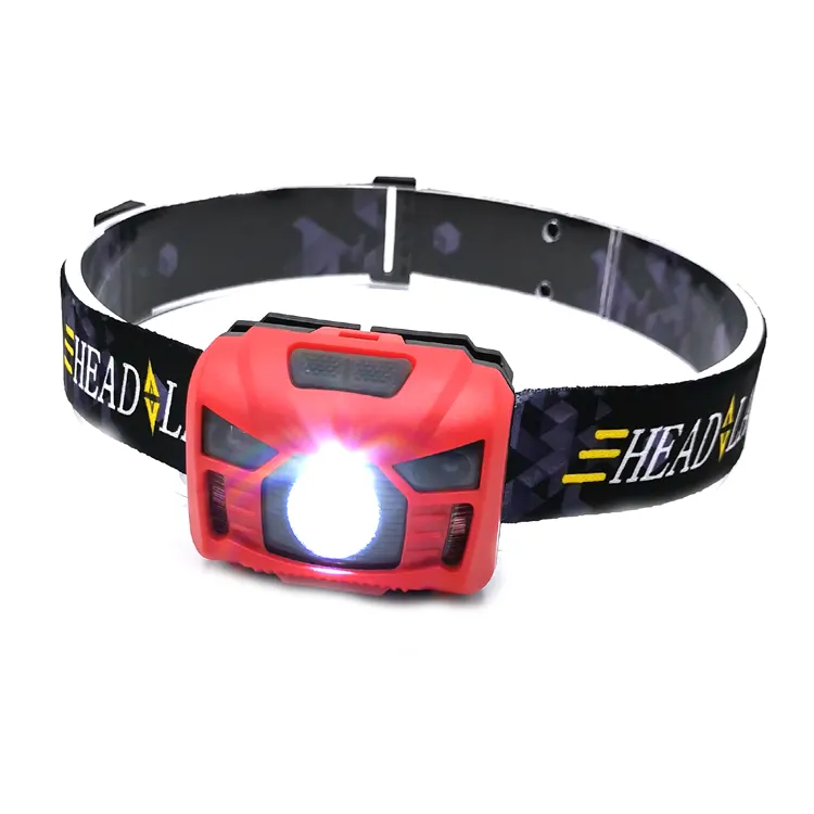 2019 Hot Selling High Bright 3watt LED head lamp USB rechargeable Motion Sensor head light