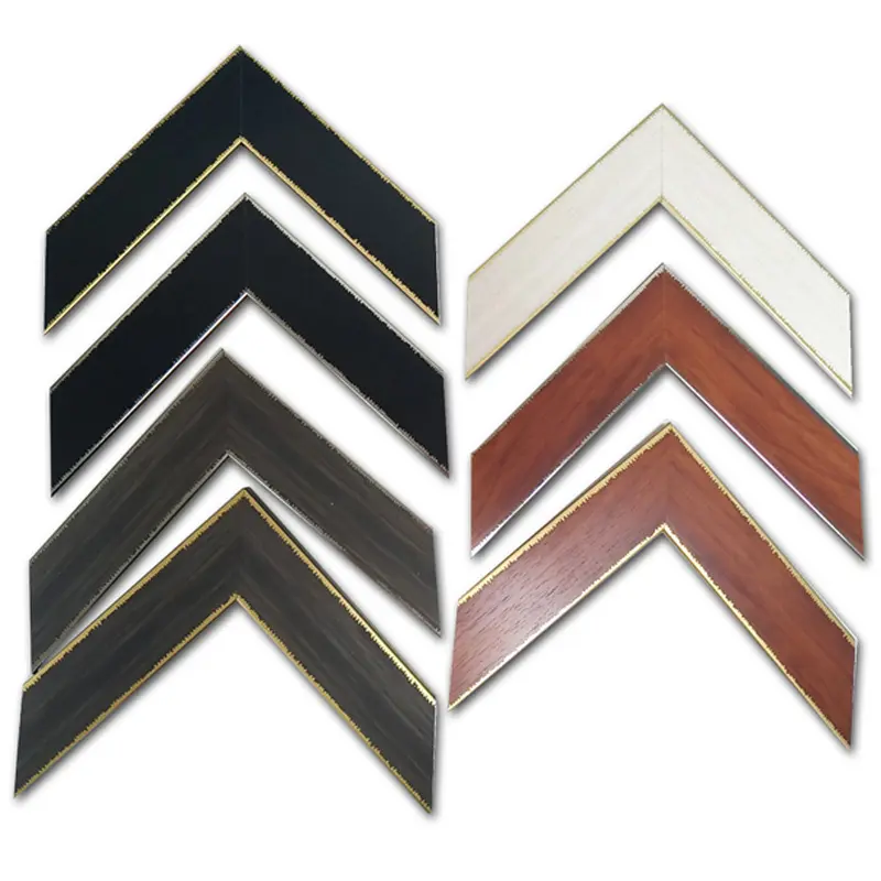 New Black Plastic Photo Frame Moulding Strip Ps Frame Moulding