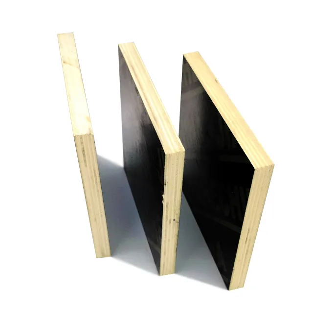 18mm Finger Joint Black Film Faced Formwork Plywood for construction