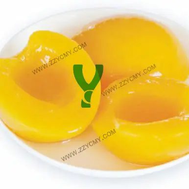 HALAL froducts yellow peach halves for canned