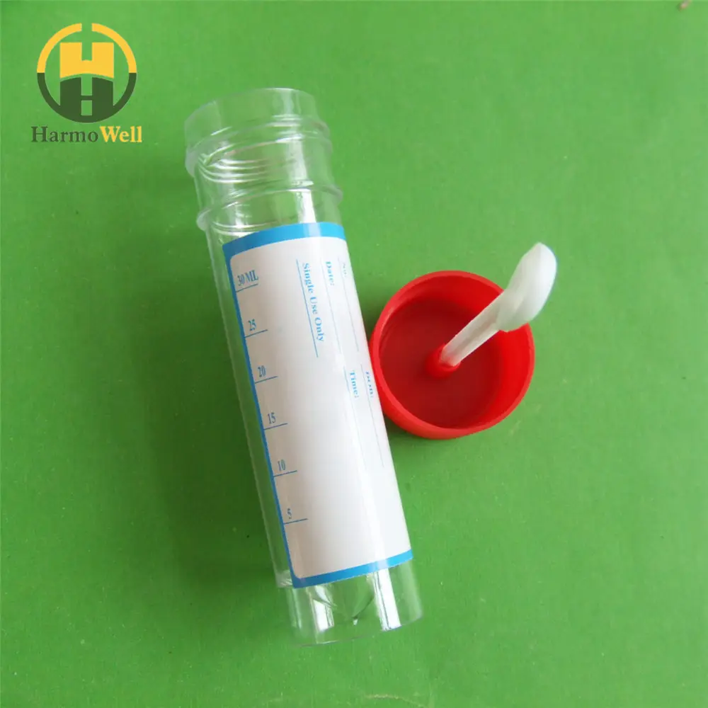 Disposable Stool Specimen Container with Spoon ( Stool Cup )