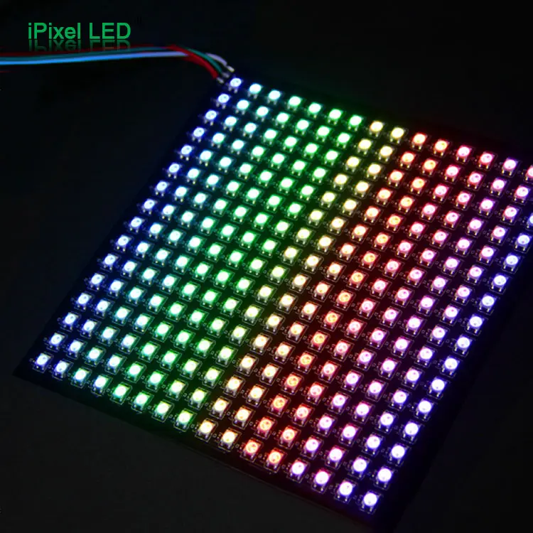 Led Rgb Panel Rgb Led Panel Ws2812b Adressable Full Color Led Dot Matrix 16x16