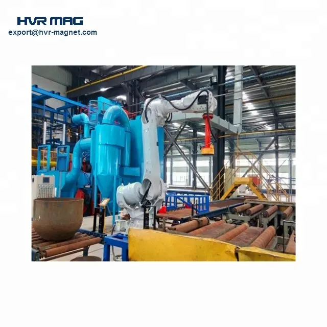 Robotic Arm Magnetic Chuck Electro-permanent Magnet Fixture For Automated Steel Handling