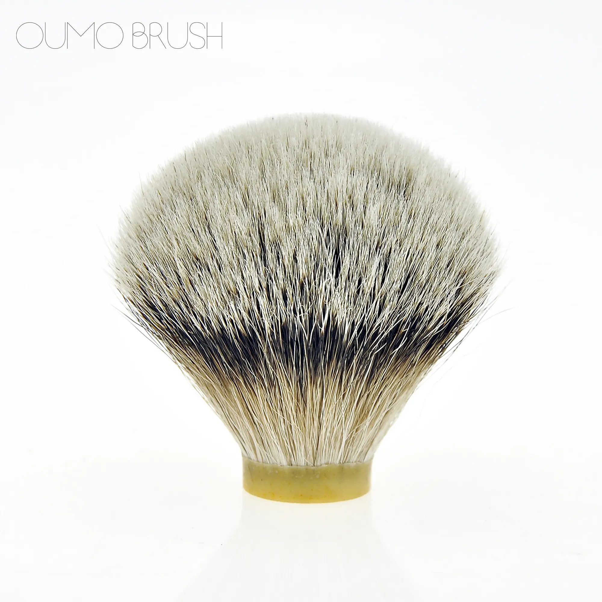 OUMO--high quality china handmade silvertip badger shaving brush knot