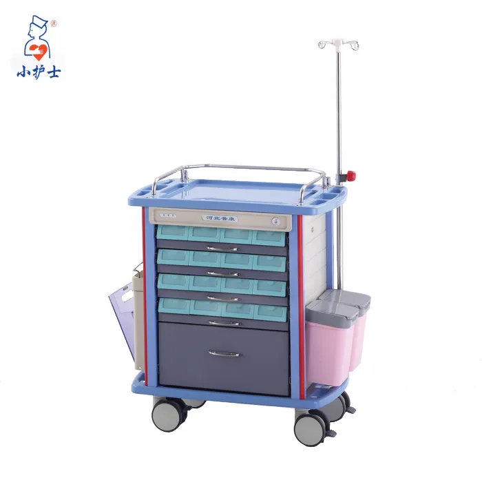 F-45C2 movable ABS emergency medicine trolley, Hospital medicine dispatching cart