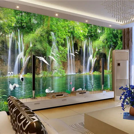 high quality custom size wallpaper nature landscapes wall murals living room design