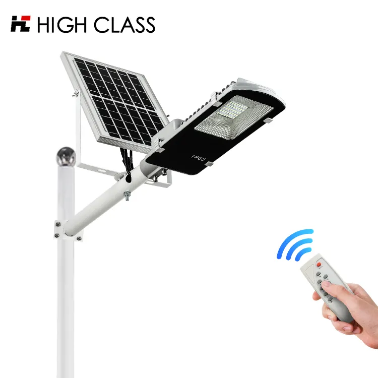 Energy saving intelligent Ip66 waterproof outdoor 10 20 30 50 120 200 w solar streetlight