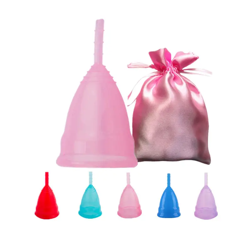 Изготовленная на заказ брендовая силиконовая многоразовая менструальная чашка Женская менструальная чашка менструальная для менструации