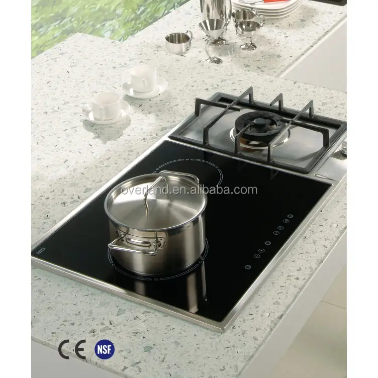 Искусственный кварцевый мрамор для кухонных столешниц, с каменным покрытием