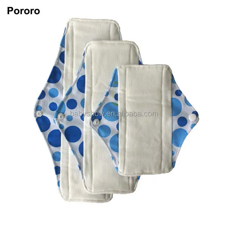 waterproof women pads heavy flow cloth sanitary napkin menstrual pad reusable