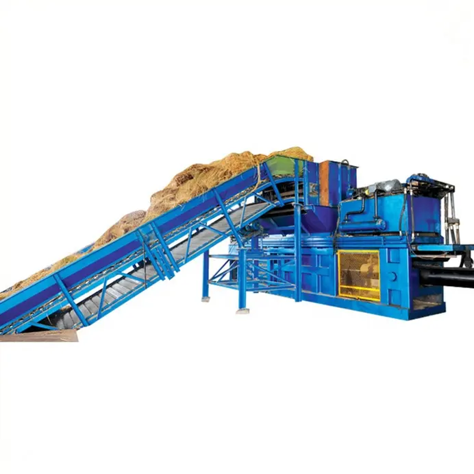 Hydraulic Baling Machine EPM-160 Hydraulic Horizontal Manual Strapping Waste Carton Plastic Baling Press Packing Machine