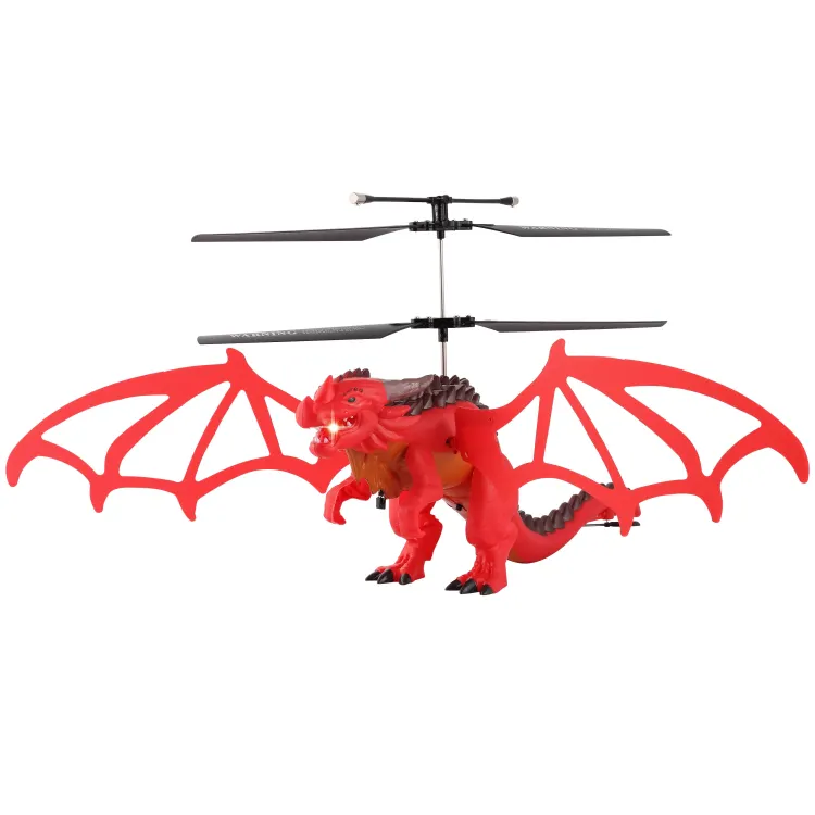 Новый Инфракрасный Радиоуправляемый Летающий красный дракон 3,5 каналов Вертолет радиоуправляемый комплект самолета
