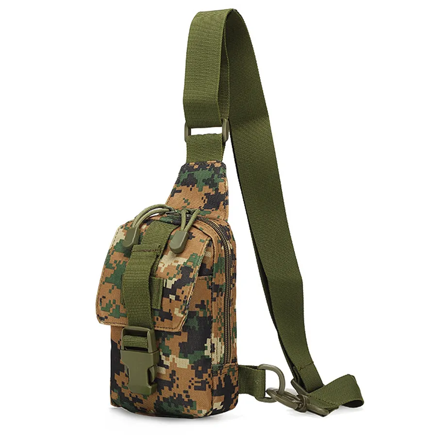 Camouflage Tactical single package / Shoulder Messenger Bag / outdoor sports waterproof chest pack