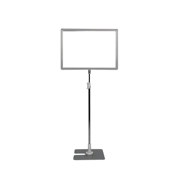 Sign Stand Free Samples Steady Base JK-5 Plastic A4 Sign Stand