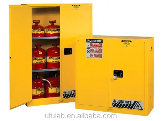 Chemical Cabinet 30Gallon Laboratory Flammable Cabinet Fireproof Chemical Safety Cabinet