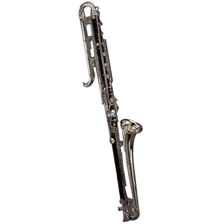 Bb tone ebonite body nickel plated contrabass double bass clarinet