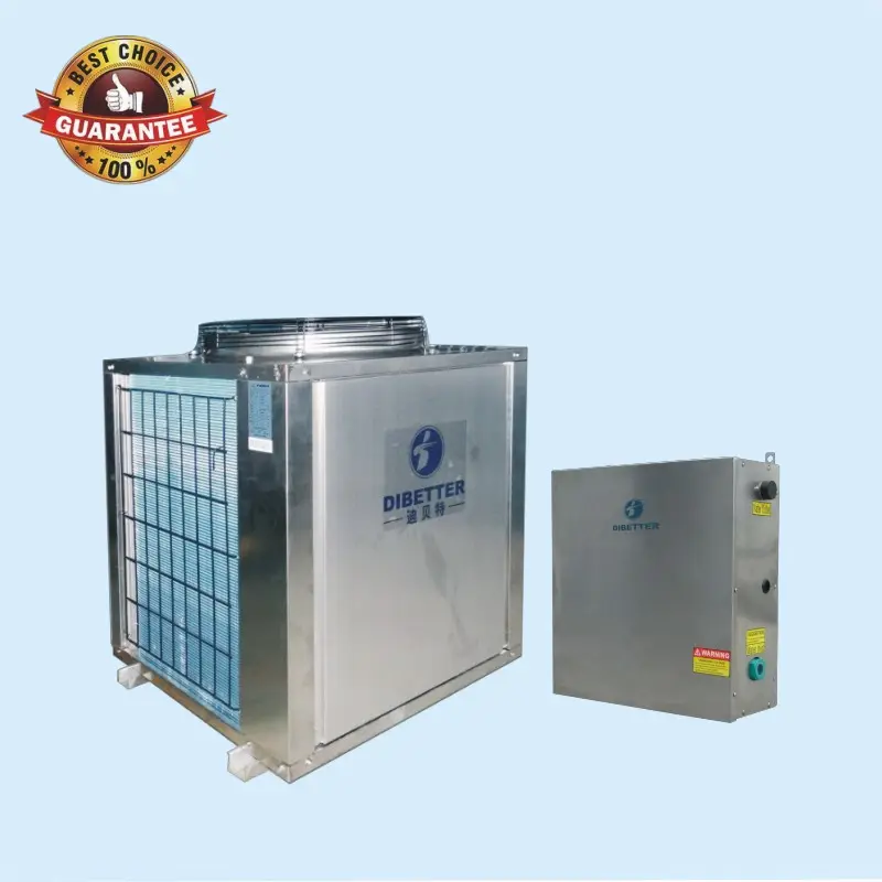 18Kw Air Source Heat Pumps air to water EVI Heat Pump Water Heater Industrial Water Heating