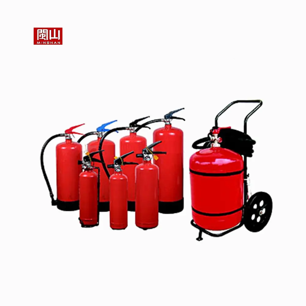 Powder Fire Extinguisher Equipment Production Line -30℃ to 60℃ 0.55-4kg 1.6-19kg 90-190mm MS-FE-01 Minshan Cartons 1-50KG CN;FUJ