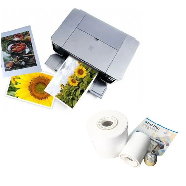 Hot selling RC inkjet minilab photo paper for digital minilab photo printer