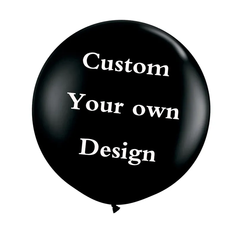 Customized 10/12/24/36 inch latex balloon custom your logo printed for Personalized Advertising latex balloons globe