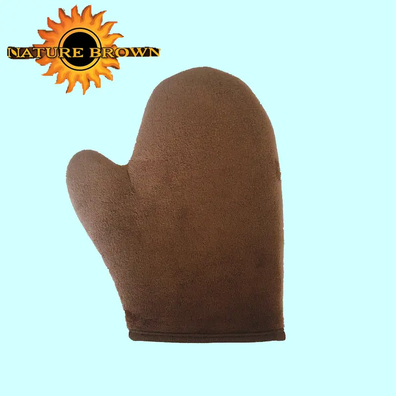 Most Popular Faked Bake Sunless Skin Care Tanning Mitt Appllicator With Tanning Lotion