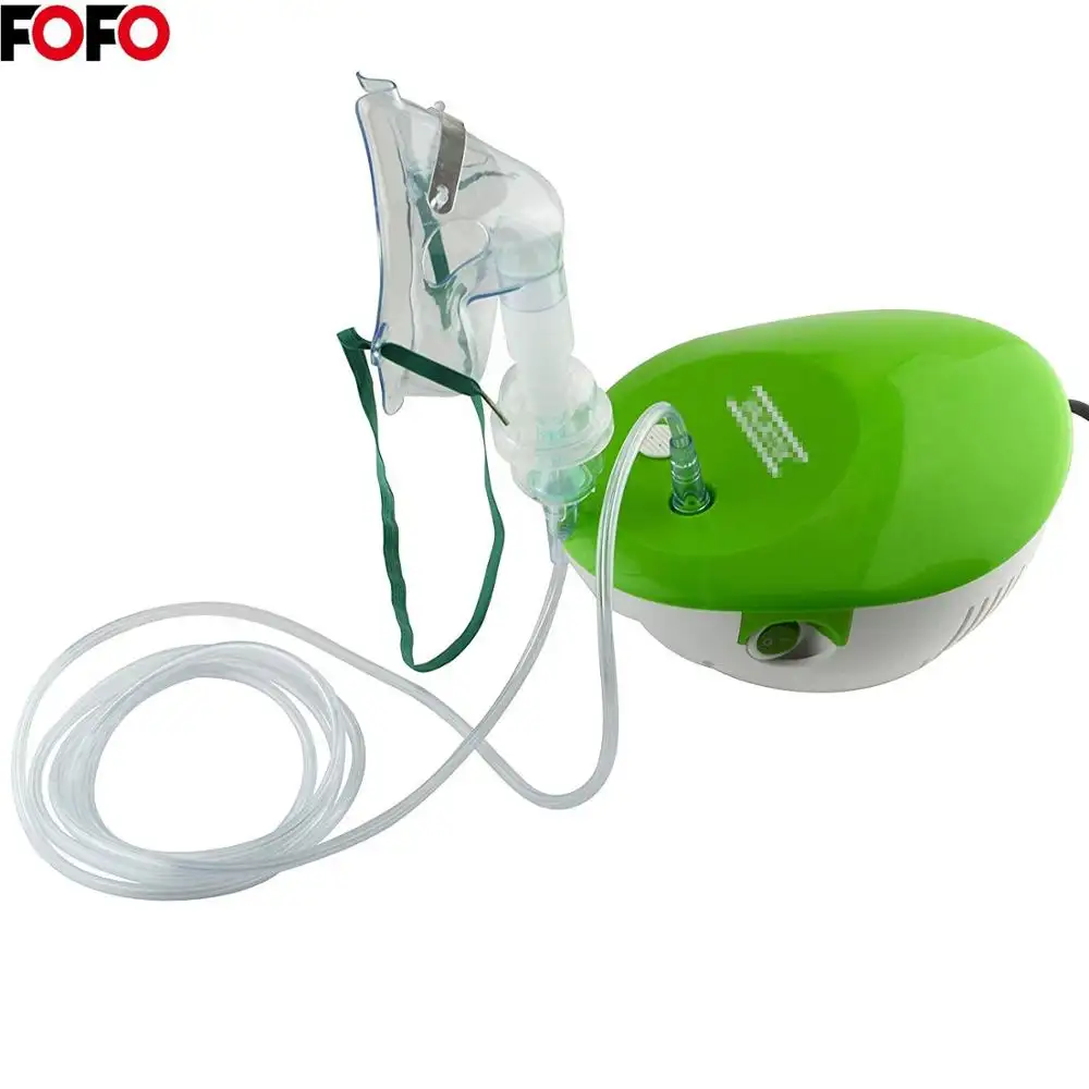 Air compressing quiet high airflow piston portable asthma compressor nebulizer machine for hospital