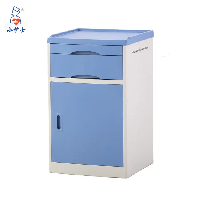 D-11 ABS bedside cabinet, CE certification compact structure bed side locker