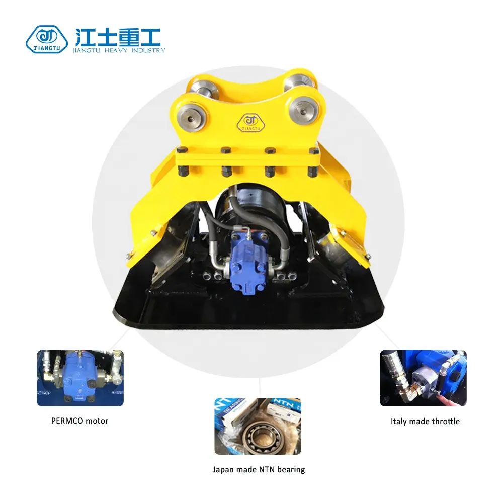 mini road plate compactor excavator compactor attachment excavator hydraulic compactor