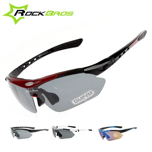 Polarized Cycling Glasses 5 Lens Clear Bike Glasses Eyewear UV400 Proof Outdoor Sport Sunglasses Men Women Oculos Gafas Ciclismo