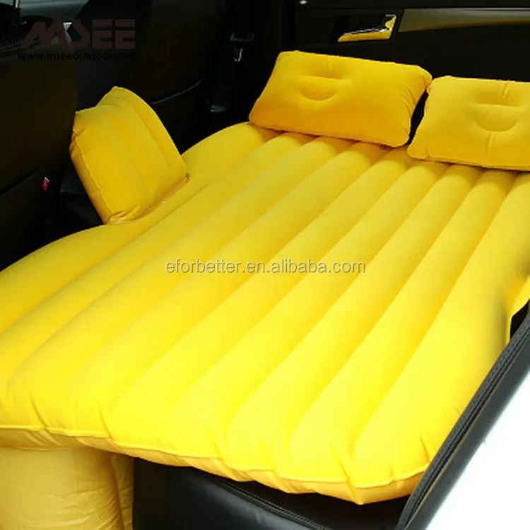 Тканевая дорожная надувная пластиковая автомобильная кровать для ребенка