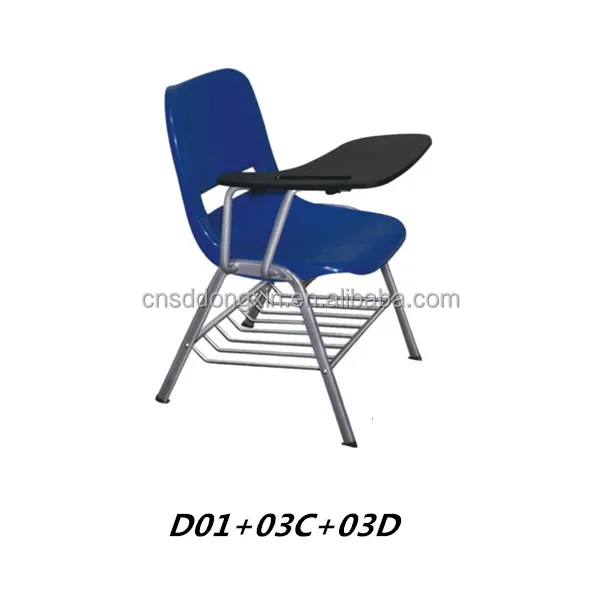 D01 + 03C + 03D школьный стул и стулья для тренировок с блокнотом для письма школьная мебель
