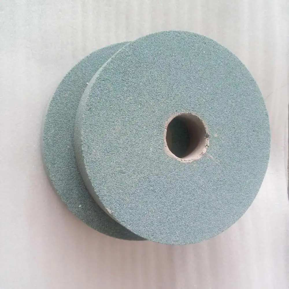 Carbide Grinding Wheel Green Green Silicon Carbide Grinding Stone 10 Inch Grinding Wheel