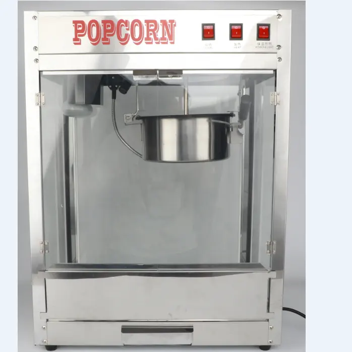 Коммерческая дешевая горячая Распродажа профессиональная электрическая машина для изготовления попкорна