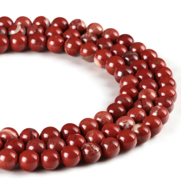 Высокое качество натуральный красный камень яшма круглые бусины DIY ювелирных изделий материалы 4 мм-14мм, бусы из натурального камня