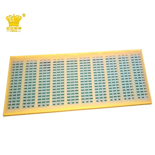 Mining stone high tension sand and gravel modular polyurethane(PU) rubber polyurethane vibrating screen panels