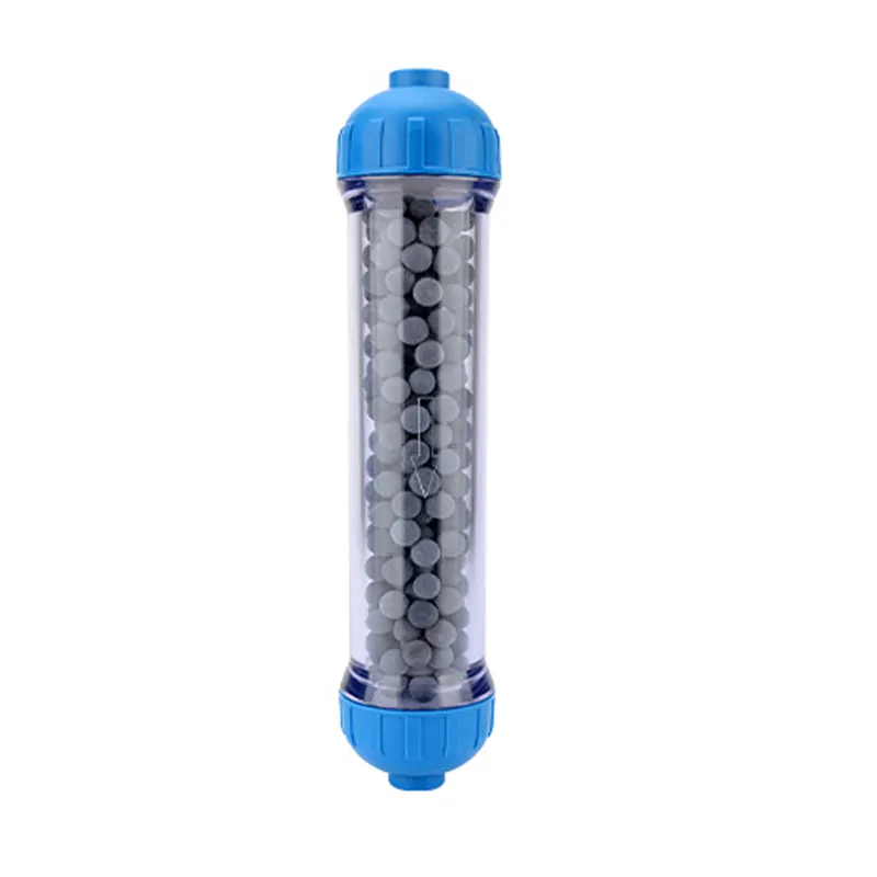 Hot sale water purifier T33 housing fill shell minerals filter cartridge,stone ball alkaline water filter cartridge
