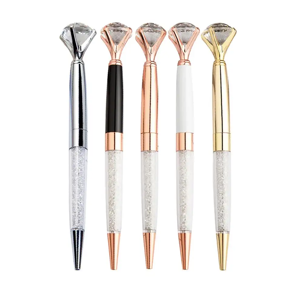 Персонализированная Алмазная ручка JH, новинка, шариковая ручка с алмазным покрытием