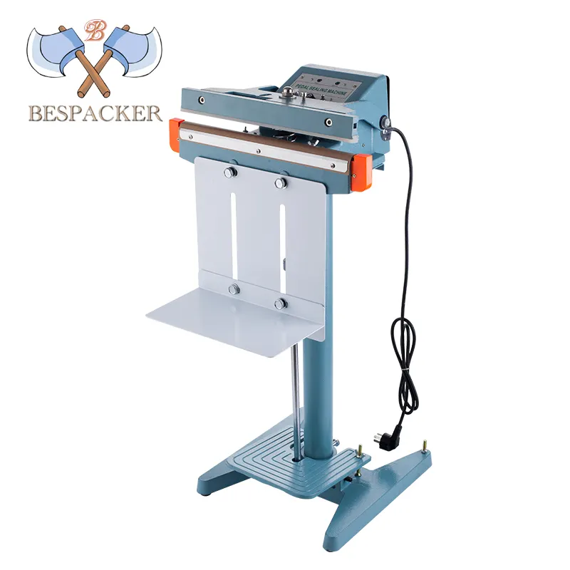 Bespacker PFS-350 aluminum body foot pedal sealer sealing machine for plastic bag