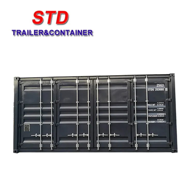Customized 20 ft side open door shipping container with CSC certificate