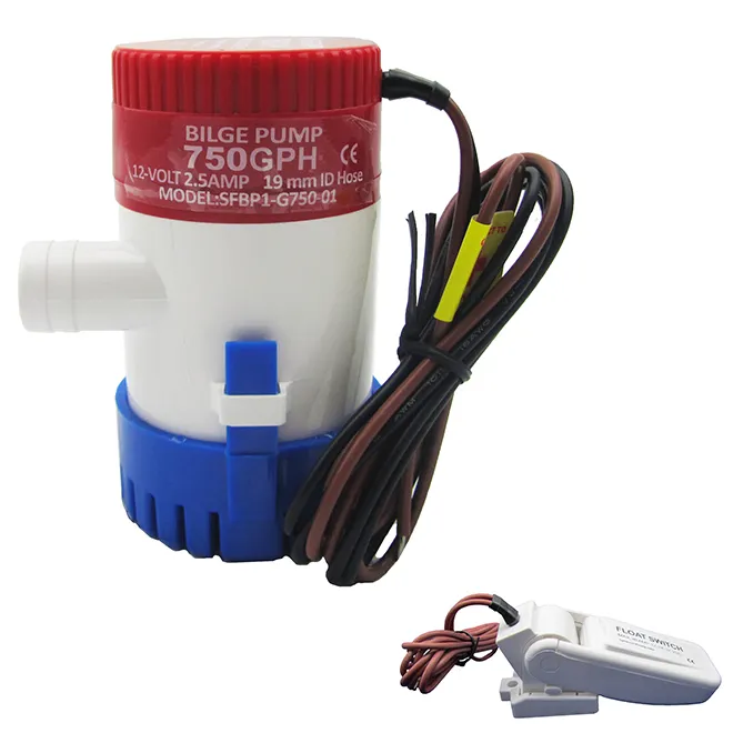 Singflo 750gph электрический насос с поплавковый выключатель/погружной водяной насос 12v 24v