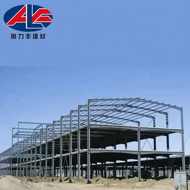 Construct Site Steel Structure Warehouse