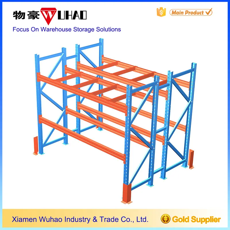 Metal Storage Warehouse Metal Storage Pallet Rack Wire Mesh Deck