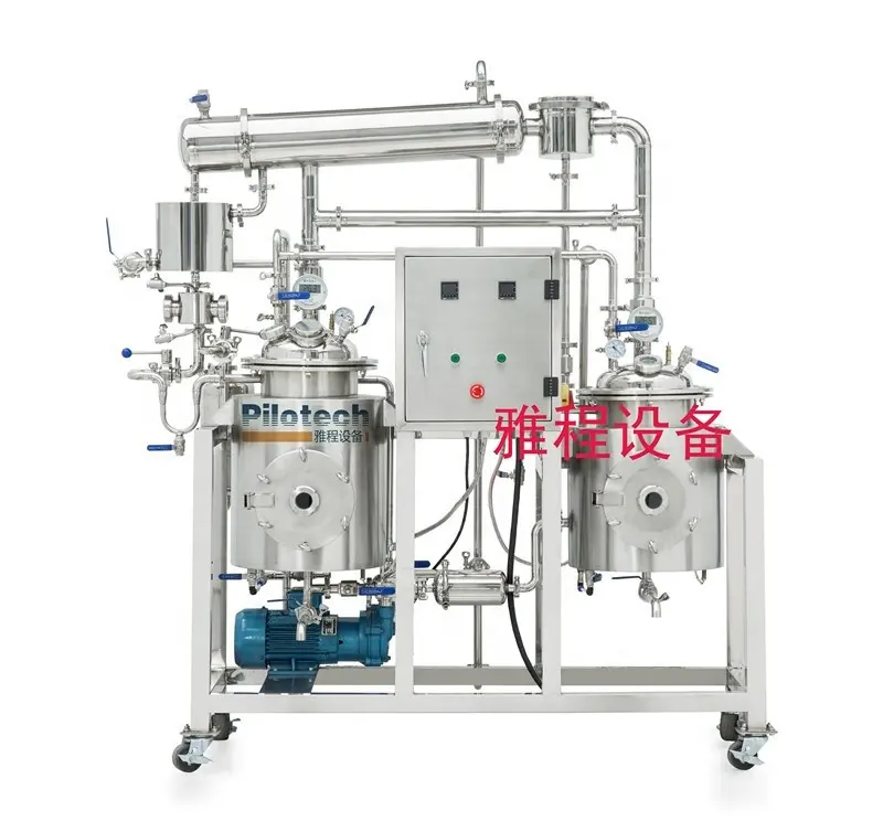 Herbal medicine/plant essential oil extraction tank machine for sale