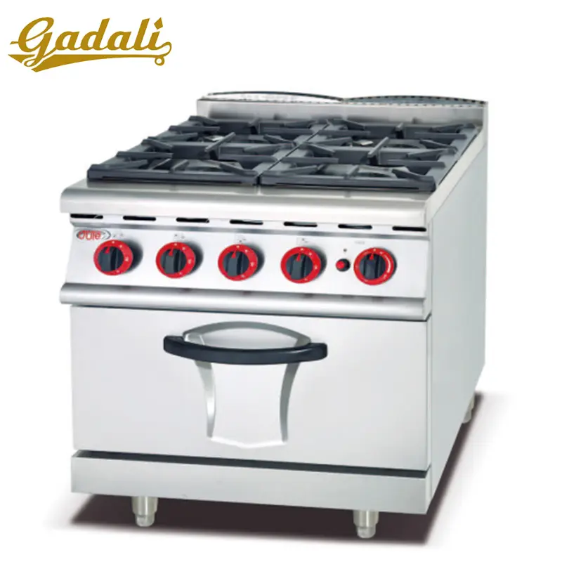 Hot sale Gas range with 4 burner with Cas Oven (OT-878)