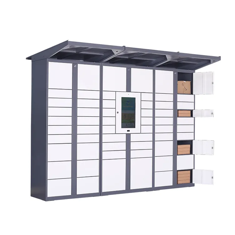 Self Pick up electronic smart cabinet parcel locker for post express delivery